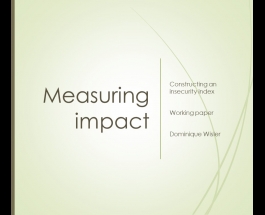 Measuring impact with a security index