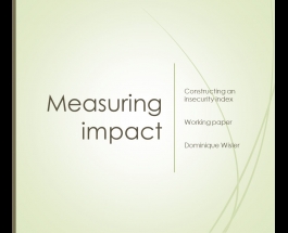 Measuring impact with a security index